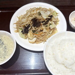 Karakuryourikan - 野菜炒め定食700円税込