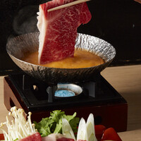 率川コース　前菜・椀物・造里・焼物・雲丹しゃぶしゃぶ・御飯替わり・水物　全７品