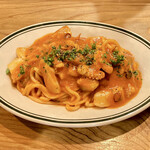 文化商店 - アオリイカのトマトソースパスタ(1,600円)