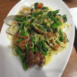 ザッコ アルポルト - お料理教室で作ったあさりのスパゲティー