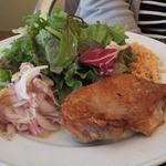 プレートランチ（若鶏のロースト）