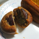 ラトリエ ドゥ ノノ - 栗のマドレーヌ断面