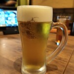 Nodoguro Meshi Hompo Itaru - 生ビール