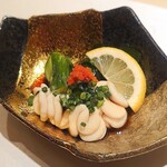 鮨 七海 - 真鱈の白子ポン酢