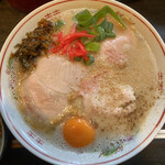 黒豚とんこつ のんぶー - ネギが…