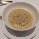 レストラン コートドール - マッシュルームのスープ