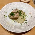 鮨 とかみ - カジキと下仁田ネギのオイル煮