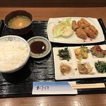 矢野 - おくらの豚肉巻きフライ850円