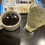 バーミヤン - 水仙茶とQoo白ぶどう炭酸