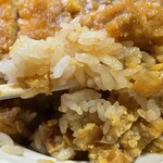 東京庵 - 『かつ丼』のご飯