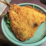 大衆酒場 まるちゃん - 大アジフライ　