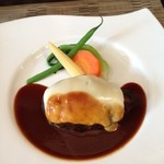 ワンシーン - チーズのせハンバーグ