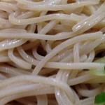 長寿庵 - お蕎麦、さらにアップ