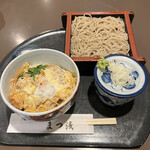 Soba Matsu Sen - かつ丼セット