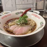 金町製麺 - 阿波尾鶏そば（麺半）