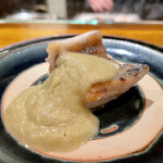 九〇萬 - 太刀魚 焼き茄子すり流し