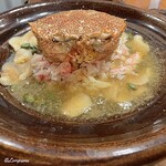 千陽 - 毛蟹と平茸のおじや