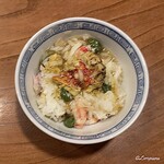 千陽 - 毛蟹と平茸のおじや