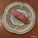 千陽 - 大間産 天然本鮪の大トロのにぎり