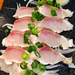 鯉幟 - おすすめメニューより（カンパチ土佐造り）