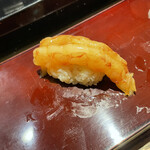 築地 男前鮓 - 赤海老漬け