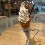 GELATO PIQUE CAFE - 水色ソフトクリーム