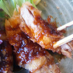 花ぜん - とんかつ定食（うどん付）850円