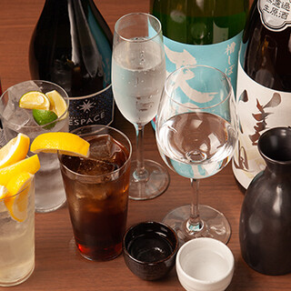 とんかつのための一杯が揃う！レモンサワー・ロゼなど種類も豊富