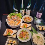 Sushiresutoranichimokuryouzen - 忘新年会特別コース