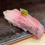 鮨 はち丸 - 鯵の握り寿司