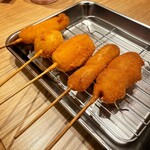 Kushikatsu Daruma - 串カツたち②ほぼチーズ系