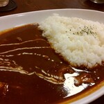 珈琲といんどかれーの店 たんぽぽ - 欧風ビーフカレー