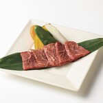 Selected lean Japanese black beef