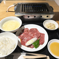 ビーフキッチン 渋谷店 - 焼肉定食 上（タレ）1,700円税込