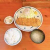 かつ満佐 - 料理写真:ロースかつ定食