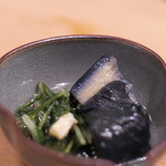 うを徳 - 茄子（なす）に水菜（みづな）