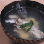 うを徳 - 城下鰈（しろしたがれひ）潮汁（うしほじる）