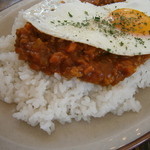 cafe barbatica - 日替わりランチのトマトキーマカレー