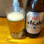 魚の旨い店 やまかわ - 瓶ビール