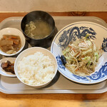 Yamato Shokudou - 肉野菜炒め定食 ¥650