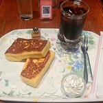 CAFE AALIYA - フレンチトーストランチセット900円