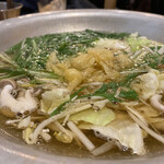 うどん居酒屋 江戸堀 - どんどん食べなきゃ