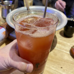 うどん居酒屋 江戸堀 - トマトサワーも飲んでみた