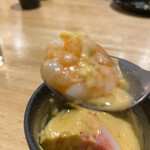 うどん居酒屋 江戸堀 - 海老が出て来たー