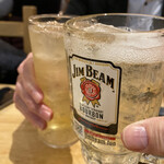 うどん居酒屋 江戸堀 - 2杯目はジムビームハイボール