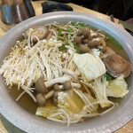 うどん居酒屋 江戸堀 - あっという間に出来上がり〜