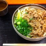 麺処 綿谷 - 牛肉ぶっかけ（小）_2013年3月