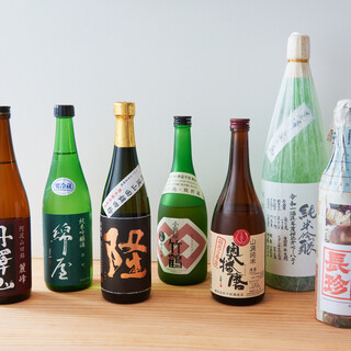 ◆丰富的日本酒阵容◆
