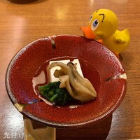 日本料理 櫂 - ☺︎先付け 胡麻豆腐 日本料理 櫂 - ☺︎先付け 胡麻豆腐
