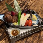 Jibunyaki Unaginobori - 方策野菜の宝船